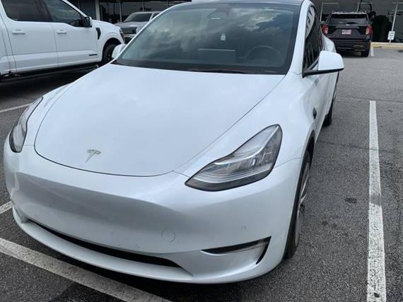 TESLA MODEL Y 2022 7SAYGDEE6NA015539 image